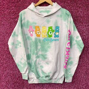 The Original Carebears tiedye Hoodie size Medium